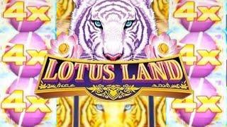 Lotus Land Tiger's Winnings (You've never seen so many Free Spins)
