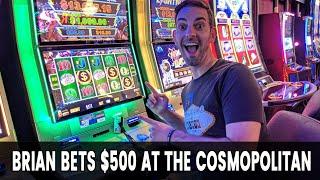 • Brian bets $500 on Cosmo • with JASON Eeeeee!!!