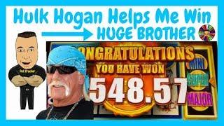 •WATCH•Hulk Hogan Gets Me An Incredible Slot Machine Win•