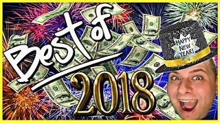 BEST of 2018 Over $40,000 in Slot Machine WINNINGS & JACKPOTS