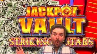 NEW SLOT ALERT!!! BIG WIN! LIVE PLAY on Jackpot Vault Slot Machine with Bonuses