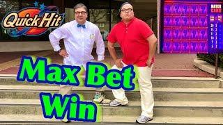 BIG WINQuick Hit Slot Machine, Jackpot Win!, Max Bet!, Season 3 Episode 9, Live Play, by Bally!