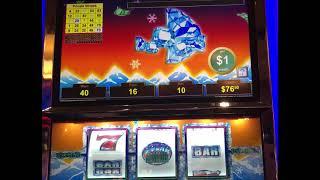 VGT Slots Polar High Roller and $25 Mr. Money Bags  Red Screen Wins Choctaw Casino, Durant, OK