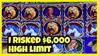I RISKED $6,000 AND PLAYED ENCHANTED UNICORN HIGH LIMIT