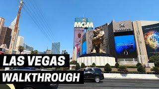 MGM Grand Hotel & Casino Walkthrough Tour - Las Vegas 2020