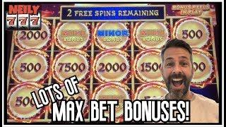 THE LIGHTNING LINK SLOT GODS BLESSED ME WITH SOME MAX BET BONUSES!