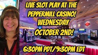 Live Casino Slot play in Reno October 2nd