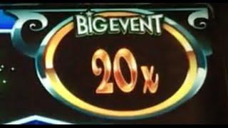 BIG EVENT  Wizard of Oz LIVE PLAY w/Bonus  Slot Machine in Las Vegas #ARBY