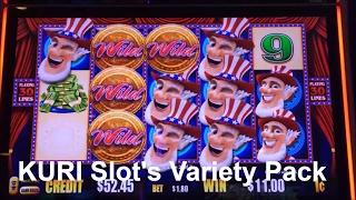 KURI Slot's Variety PackALL FIRST ATTEMPT 4 of Slot machine bonus & 3 of Big Line Hits 栗スロット