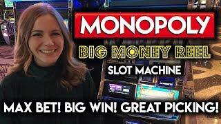Monopoly BIG MONEY REEL! BIG WIN!!! Free Spins and Perfect Utilities BONUS!