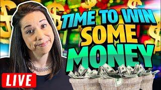 LET’S WIN SOME MONEY  LIVE SLOTS