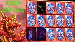 FIRST ATTEMPT  LONG TENG HU XIAO W/ SLOT TRAVELER  SLOT MACHINE LAS VEGAS