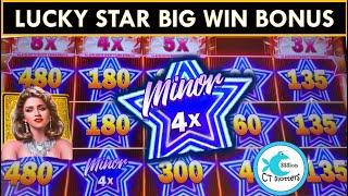 MRS. CT's FIRST TIME WITH MADONNA SLOT MACHINE PAYS OFF BIG! FREE GAMES AND GIANT LUCKY STARS!