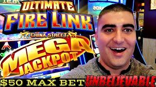My BIGGEST HANDPAY JACKPOT On Ultimate Fire Link Slot Machine | 3 Handpay Jackpots With $50 MAX BET