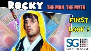 ROCKY: THE MAN THE MYTH  -  Scientific Games - HOT NEW GAME!  Reno!