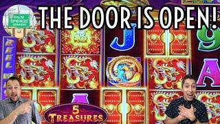 5 Treasures BONUS ALWAYS PICK DRAGONS!!! Winning at Aria in Last Vegas