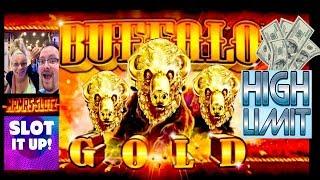 BUFFALO GOLD SLOTWINNING IN THE HIGH LIMIT ROOM FOUR WINDS CASINO!