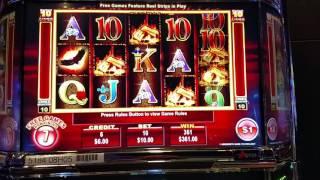 HIGH Limit $10 Bet Ainsworth Mustang Money Big win slot machine free spins