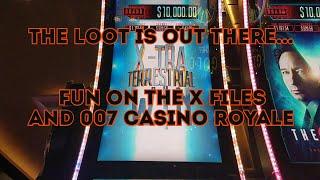 The LOOT is Out There... Fun on The X Files and 007 Casino Royale