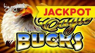 JACKPOT HANDPAY! Eagle Bucks Slot - WOW, DO I HAVE THE LUCK!