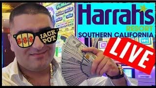 High  Limit Lighting Link BIG HANDPAY  JACKPOT !! High Limit Slots Action from Harrah's Casino