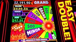 I MAKE THE FIRST DOUBLE LOOK EASY!!!! * BACK TO JUMANJI 4D!!! - Las Vegas Casino Slot Machine Bonus