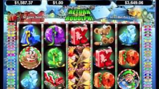 Return of the Rudolph Slot Machine Video at Slots of Vegas