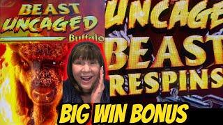 Big Win! I Uncaged the Beast! New Game Beast Uncaged Buffalo