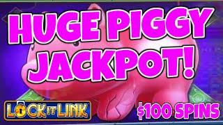 THE SPIN THAT I HAVE BEEN WAITING FOR!  MASSIVE PIGGY BANKING JACKPOT!