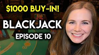 $1000 VS The Blackjack Table! No Side-Bets!!