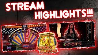 Live Casino Table Action!! Stream Highlights!!