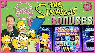The Simpsons in 360  Up Your Resolution!  Slot Machine at Cosmopolitan, Las Vegas