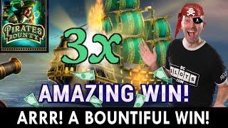A Bountiful WIN on Pirates Bounty  LuckyLand Slots #ad