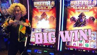 BIG Buffalo Gold Win! Heather Gets Lucky!! | Slot Ladies