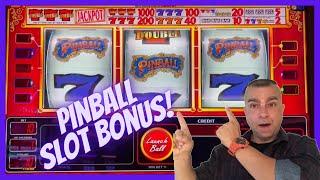 NEW Pinball Slot Machine Bonus Time!