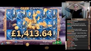 An insane win at Cash Stampede!   Cashing in Big Time