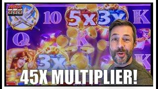 A 45X MULTIPLIER? This game can pay crazy good! Cobra Hearts Slot Machine!