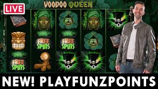 LIVE  We BROKE the Internet!!  Playing Popular PlayFunZPoints  Social Casino