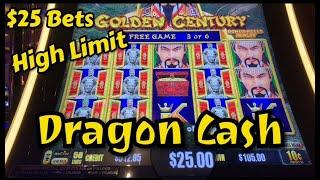 My First Handpay on Dragon Cash - Golden Century