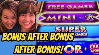 GIRLS JUST WANT BONUS AFTER BONUS AFTER BONUS