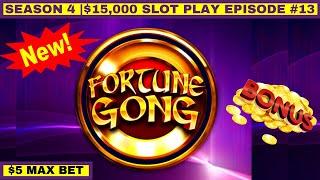FORTUNE GONG Slot Machine Max Bet Bonus - GREAT Session | Season 4 | Episode #13