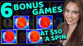 HOW MANY HANDPAYS does 6 BONUS GAMES GET ME?