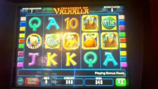High Limit Valhalla $9 bet Big win 15 free spin bonus slot machine