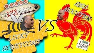 Lucky Honeycomb VS. Red Rooster, Which one will pay bigger? | The Big Jackpot