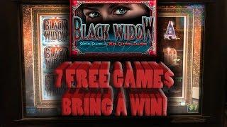 The Raja Gets 7 FREE Games Awarded on  Black Widow  | The Big Jackpot
