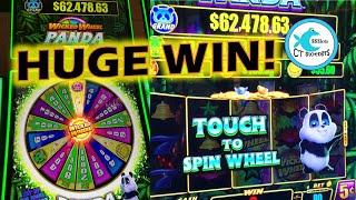 HUGE WIN! I CANNOT BELIEVE THIS LANDED! WICKED WHEEL PANDA PAYS OUT IN OCEAN HIGH LIMIT ROOM!
