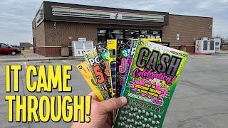 IT CAME THROUGH!  2X $30 Cash Celebration! from 7-Eleven  $160 TEXAS LOTTERY Scratch Offs