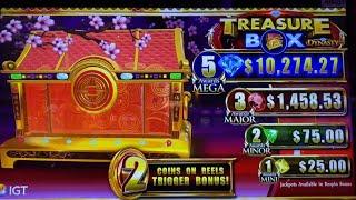 THIS SLOT IS NOT MY TYPE, BUT I WON50 FRIDAY 169TREASURE BOX DYNASTY/CASH WIZARD/GRAND PALACE