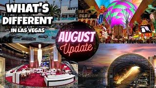 What's Different in Las Vegas? August Reopening Update!  Hotels, News, and More!