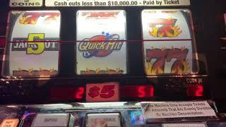 Double Jackpot Quick Hits High Limit Slot PLay
